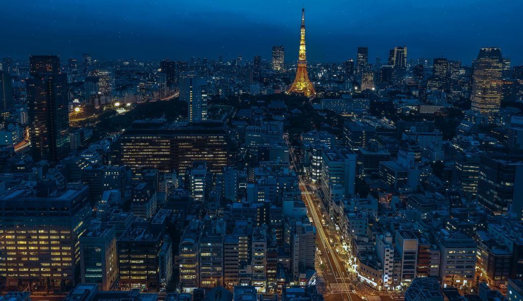 Utsikt från Tokyo Tower