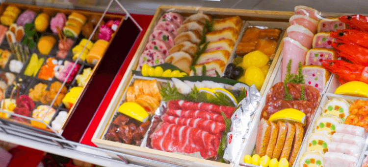 osechi ryori Japanese New Year’s meal