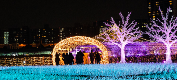 Iluminaciones navideñas en Tokio