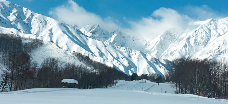 Skifahren in Japan