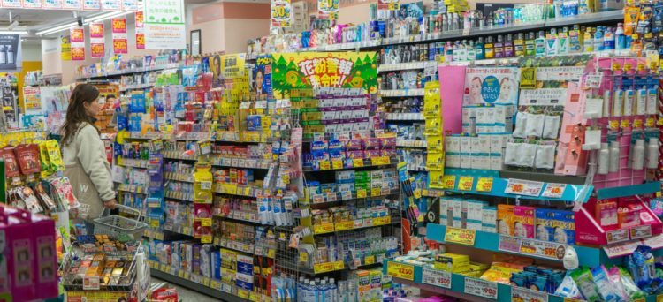 Drugstore in Japan