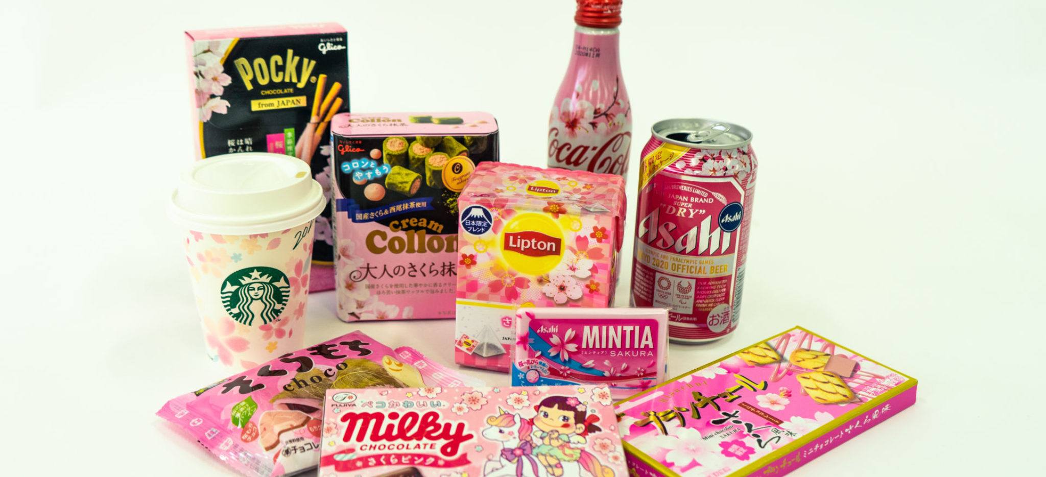 Die Sakura-Snacks und Getränke in 2020