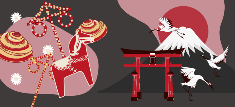likheter och skillnader mellan japanska och svenska