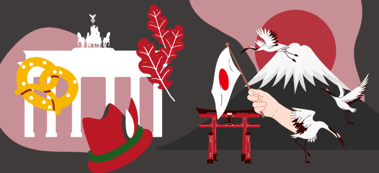 Gemeinsamkeiten und Unterschiede zwischen Japanisch und Deutsch