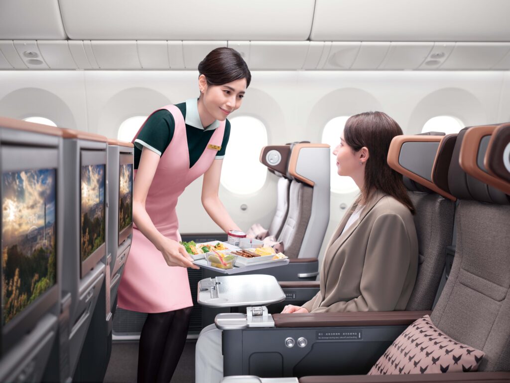Servizio a bordo di EVA Air