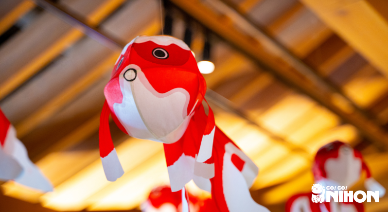 Aomori fish decoration.