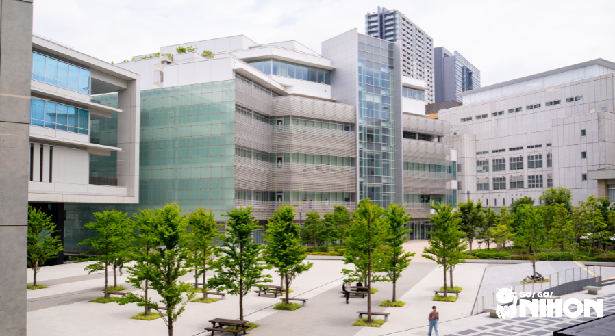 university campus in Japan