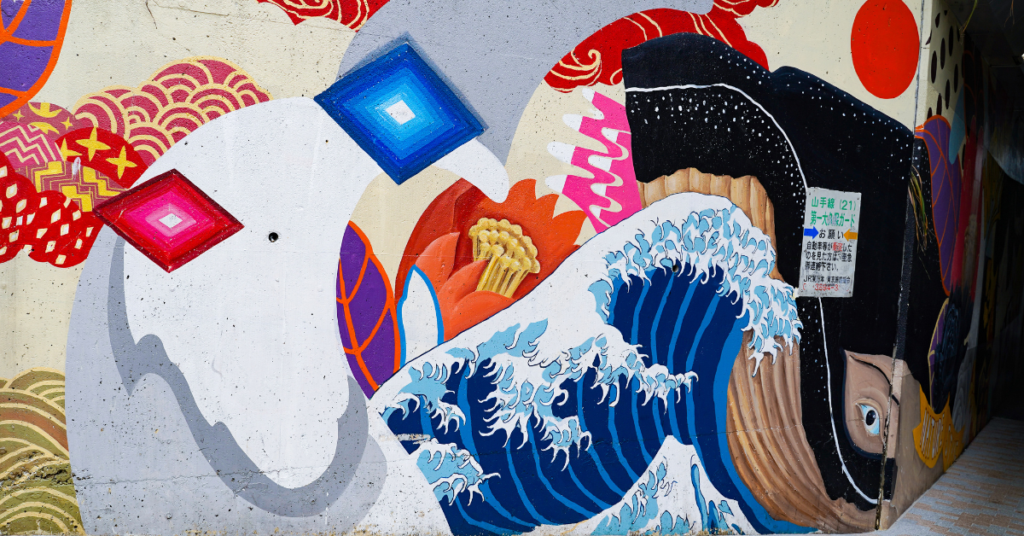 ukiyo-e street art