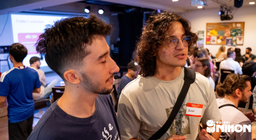 Alessio, a language student from Italy, who is studying Japanese in Japan